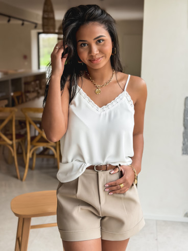 Caraco Isyriel - Blanc