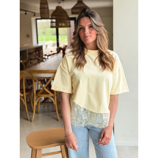 T-shirt Serya - Jaune clair