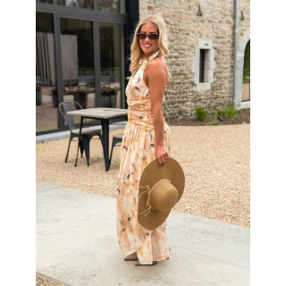 Robe longue Norella - Jaune