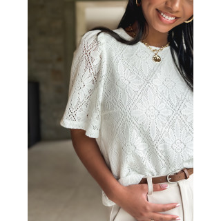 Blouse Florence - Blanc