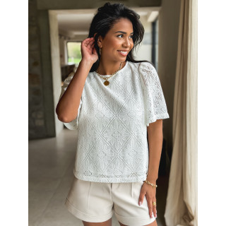 Blouse Florence - Blanc