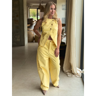 Pantalon Lilianne - Jaune