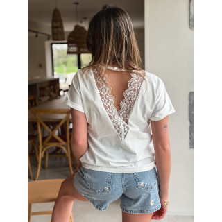 T-shirt Zélia - Blanc