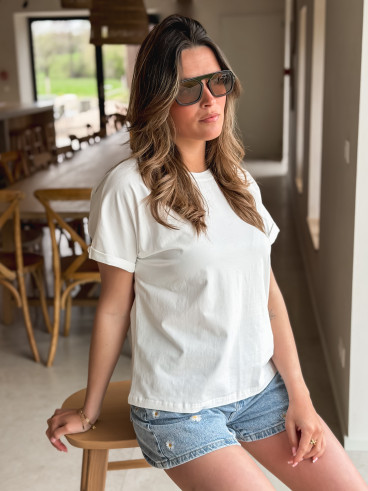 T-shirt Zélia - Blanc