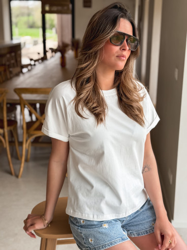 T-shirt Zélia - Blanc