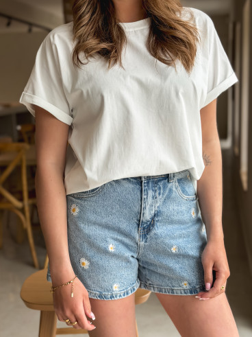 T-shirt Zélia - Blanc