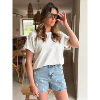 T-shirt Zélia - Blanc