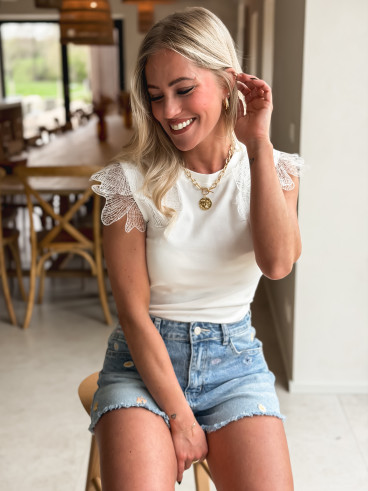 Blouse Malorie - Blanc