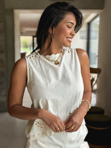 Blouse Maevis - Ecru