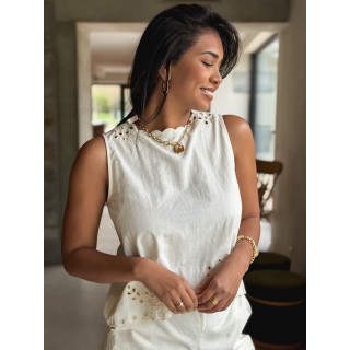 Blouse Maevis - Ecru