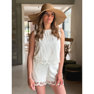 Blouse Nelsie - Ecru