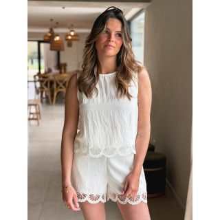 Blouse Nelsie - Ecru