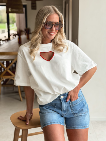 T-shirt Selune - Blanc