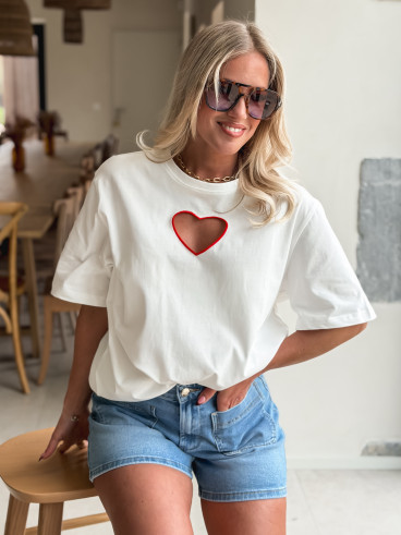 T-shirt Selune - Blanc