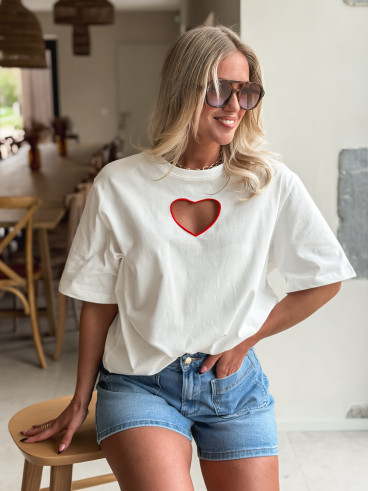 T-shirt Selune - Blanc