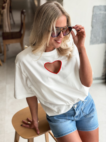 T-shirt Selune - Blanc