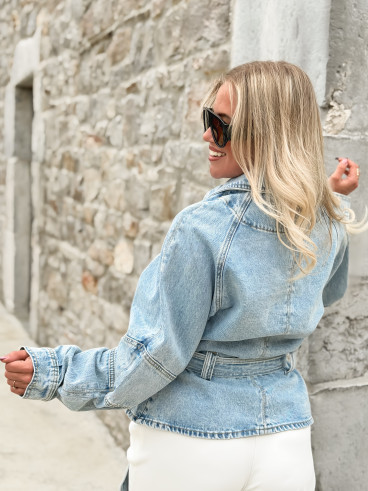 Veste en jeans Emanola - Bleu Veste en jeans Emanola - Bleu