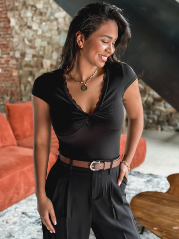 Blouse Asaé - Noir Blouse Asaé - Noir