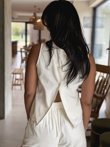 Blouse Maevis - Ecru