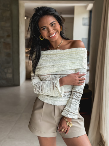 Blouse Odaya - Crème