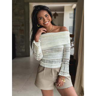 Blouse Odaya - Crème