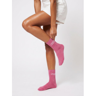 Chaussettes "Maman d'amour" - Rose bonbon