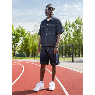 Ensemble en jeans Noé - Bleu foncé