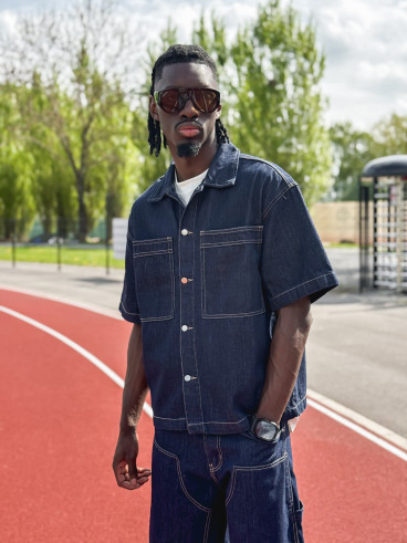 Ensemble en jeans Noé - Bleu foncé