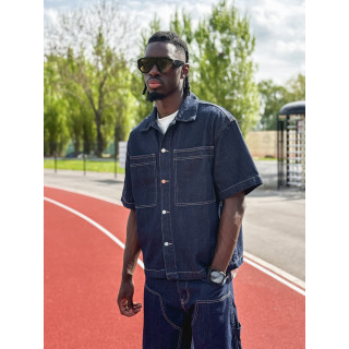 Ensemble en jeans Noé - Bleu foncé