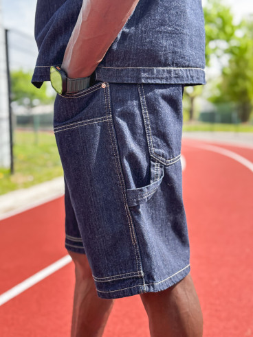 Ensemble en jeans Noé - Bleu foncé