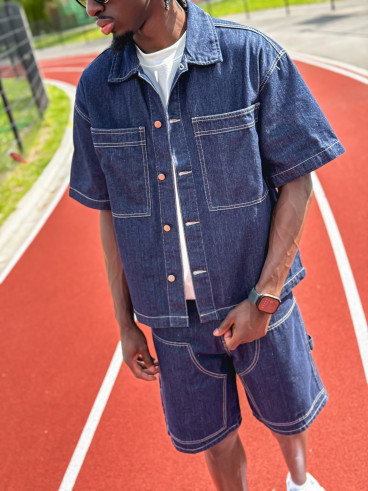 Ensemble en jeans Noé - Bleu foncé