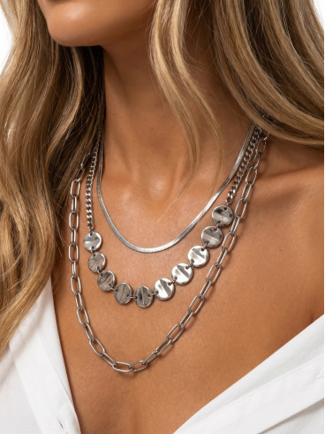 Collier Célestine - Argenté