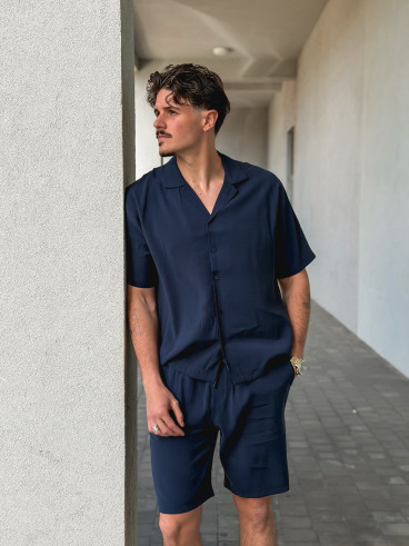 Chemise Noham - Bleu marine