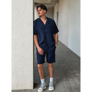 Chemise Noham - Bleu marine