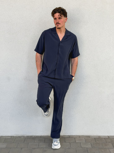 Chemise Noham - Bleu marine