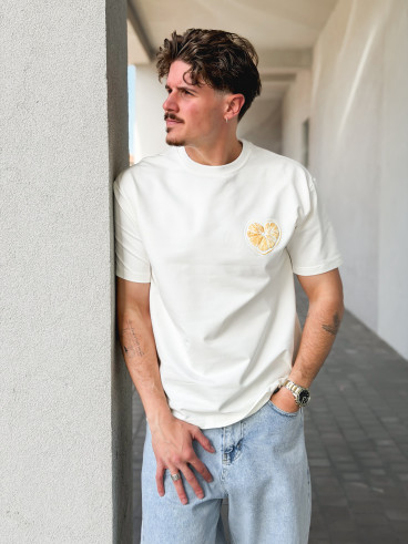 T-shirt Mathias - Blanc