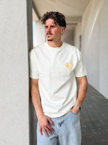 T-shirt Mathias - Blanc