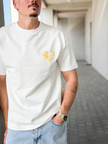 T-shirt Mathias - Blanc