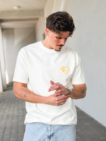 T-shirt Mathias - Blanc