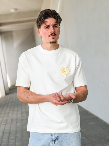 T-shirt Mathias - Blanc