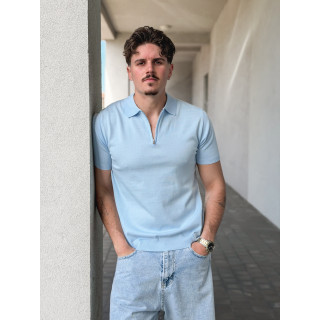 Polo humberto - Bleu ciel