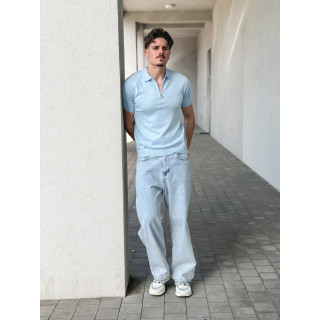 Polo humberto - Bleu ciel