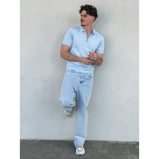 Polo humberto - Bleu ciel