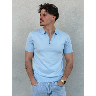 Polo humberto - Bleu ciel
