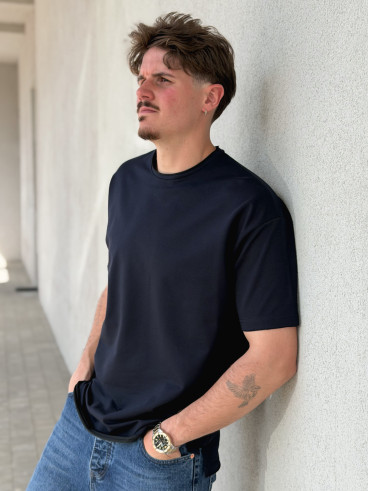 T-shirt Romain - Bleu marine