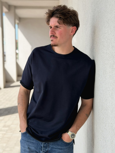 T-shirt Romain - Bleu marine