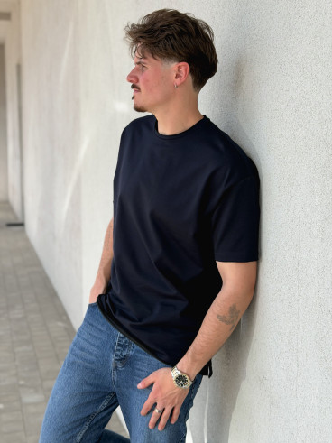 T-shirt Romain - Bleu marine