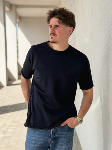 T-shirt Romain - Bleu marine