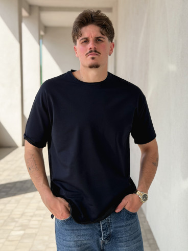 T-shirt Romain - Bleu marine