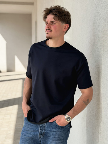 T-shirt Romain - Bleu marine